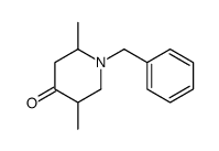 1-benzyl-2,5-dimethylpiperidin-4-one Structure