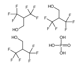 phosphoric acid,3,3,3-trifluoro-2-(trifluoromethyl)propan-1-ol Structure