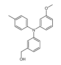 [3-(N-(3-methoxyphenyl)-4-methylanilino)phenyl]methanol Structure