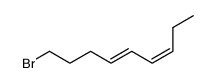 9-bromo-nona-3c,5t-diene结构式