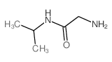 N-异丙基甘氨酰胺结构式