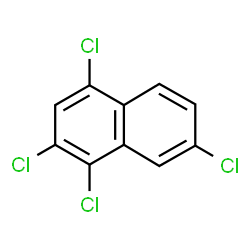 1,2,4,7-Tetrachloronaphthalene结构式
