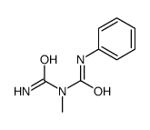 1-carbamoyl-1-methyl-3-phenylurea结构式