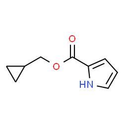 1H-Pyrrole-2-carboxylicacid,cyclopropylmethylester(9CI) Structure
