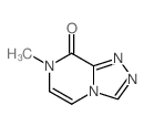 1,2,4-Triazolo[4,3-a]pyrazin-8(7H)-one,7-methyl-结构式
