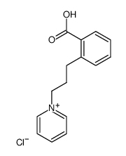 1-(3-(2-carboxyphenyl)propyl)pyridin-1-ium chloride Structure
