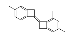 (E)-1,1'-Bis(4,6-dimethylbenzocyclobutenylidene) Structure