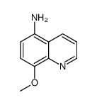 8-methoxyquinolin-5-amine结构式