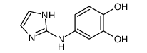 4-(1H-imidazol-2-ylamino)benzene-1,2-diol Structure