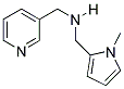 (1-METHYL-1H-PYRROL-2-YLMETHYL)-PYRIDIN-3-YLMETHYL-AMINE structure