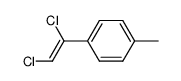 1-((Z)-1,2-Dichloro-vinyl)-4-methyl-benzene Structure