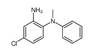 4-chloro-1-N-methyl-1-N-phenylbenzene-1,2-diamine结构式