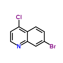 7-Bromo-4-chloroquinoline structure