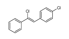 1-chloro-4-(2-chloro-2-phenylethenyl)benzene结构式