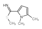 1H-Pyrrole-2-carboximidothioicacid,1,5-dimethyl-,methylester(9CI)结构式