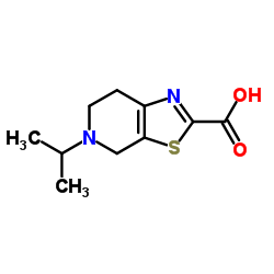5-Isopropyl-4,5,6,7-tetrahydro[1,3]thiazolo[5,4-c]pyridine-2-carboxylic acid Structure