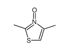 Thiazole,2,4-dimethyl-,3-oxide structure