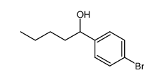 1-(4-bromophenyl)pentan-1-ol结构式