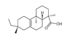 8-pimarenic acid Structure