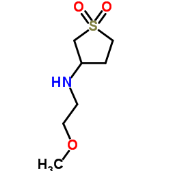 (1,1-DIOXO-TETRAHYDROTHIOPHEN-3-YL)-(2-METHOXY-ETHYL)-AMINE structure