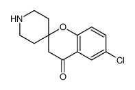 6-CHLOROSPIRO[CHROMAN-2,4'-PIPERIDIN]-4-ONE Structure