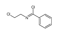 N-(2-chloroethyl)-benzimido chloride结构式