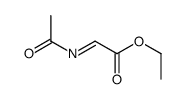 ethyl 2-acetyliminoacetate Structure
