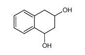 1,2,3,4-tetrahydro-naphthalene-1,3-diol Structure