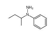 1-(1-methylpropyl)-1-phenylhydrazine Structure