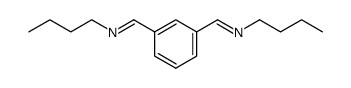 1,3-bis((N-butyl)iminomethyl)phenylene Structure