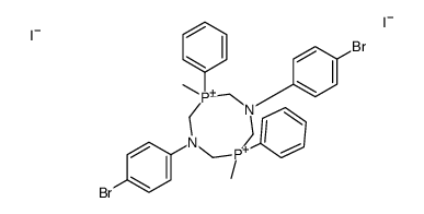 1,3-Di-p-bromophenyl-3,7-diphenyl-3,7-dimethyl-1,5-diaza-3,7-diphospho niacyclooctane 2I picture