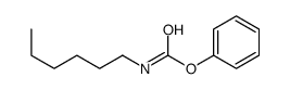 phenyl N-hexylcarbamate结构式