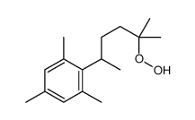 2-(5-hydroperoxy-5-methylhexan-2-yl)-1,3,5-trimethylbenzene结构式