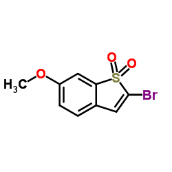 2-BROMO-6-METHOXYBENZO[B]THIOPHENE 1,1-DIOXIDE picture