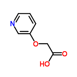 (3-Pyridinyloxy)acetic acid Structure