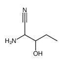2-amino-3-hydroxypentanenitrile结构式