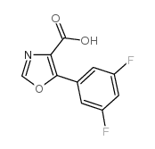 5-(3,5-DIFLUOROLPHENYL)-1,3-OXAZOLE-4-CARBOXYLIC ACID picture
