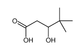 3-hydroxy-4,4-dimethylpentanoic acid结构式