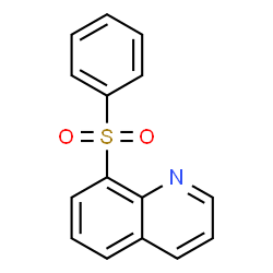 Quinoline,8-(phenylsulfonyl)- Structure