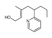 3-methyl-5-pyridin-2-yloct-2-en-1-ol Structure