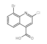 8-溴-2-氯喹啉-4-羧酸图片
