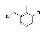 (3-氯-2-甲基苯基)甲醇结构式
