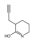 3-prop-2-ynylpiperidin-2-one结构式