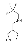 2,2,2-trifluoro-N-(pyrrolidin-3-ylmethyl)ethanamine Structure