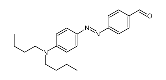 4-[[4-(dibutylamino)phenyl]diazenyl]benzaldehyde Structure