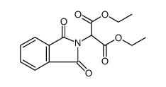 Propanedioic-2-13C acid, 2-(1,3-dihydro-1,3-dioxo-2H-isoindol-2-yl-2-15N)-, diethyl ester结构式