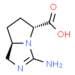 1H-Pyrrolo[1,2-c]imidazole-5-carboxylicacid,3-amino-5,6,7,7a-tetrahydro-,cis-(9CI)结构式