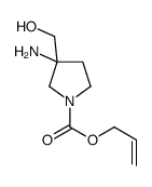 ALLYL 3-AMINO-3-(HYDROXYMETHYL)PYRROLIDINE-1-CARBOXYLATE picture