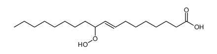 trans-10-hydroperoxyoctadec-8-enoic acid Structure