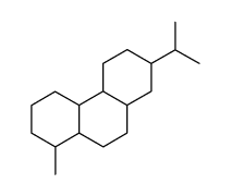 7-isopropyl-1-methyl-tetradecahydro-phenanthrene结构式